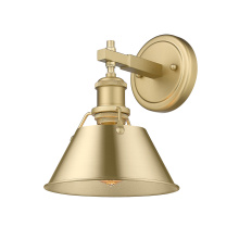 Golden 3306-BA1 BCB-BCB - Yep by Golden Lighting Orwell 1-light Vanity in Brushed Champagne Brass